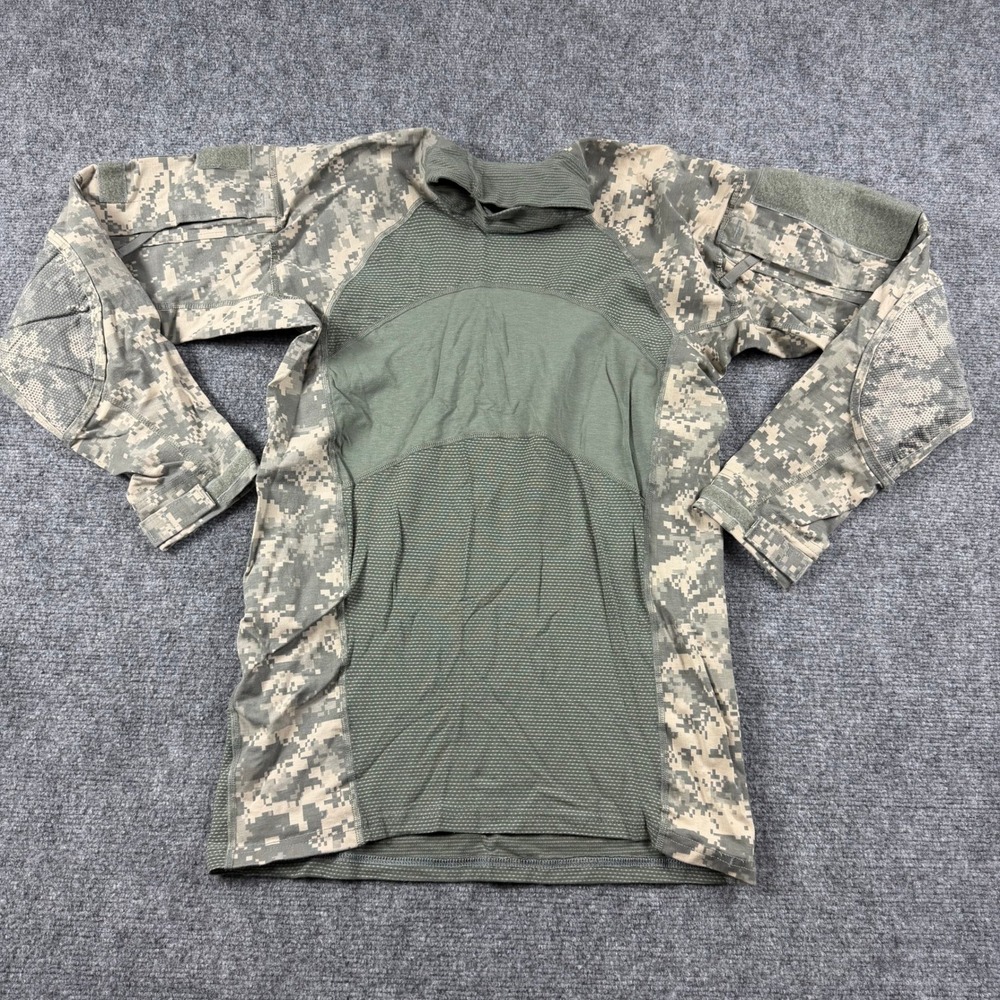 Massif Army Combat Shirt Mens Medium Green ACU Digital Camo Tactical ACS USGI